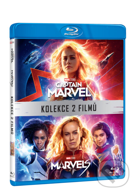 Film: Captain Marvel + Marvels kolekce 2 filmů (Magicbox) (Blu-ray). Magicbox, 2024 Film: Captain Marvel + Marvels kolekce 2 filmů (Magicbox) (Blu-ray). Magicbox, 2024