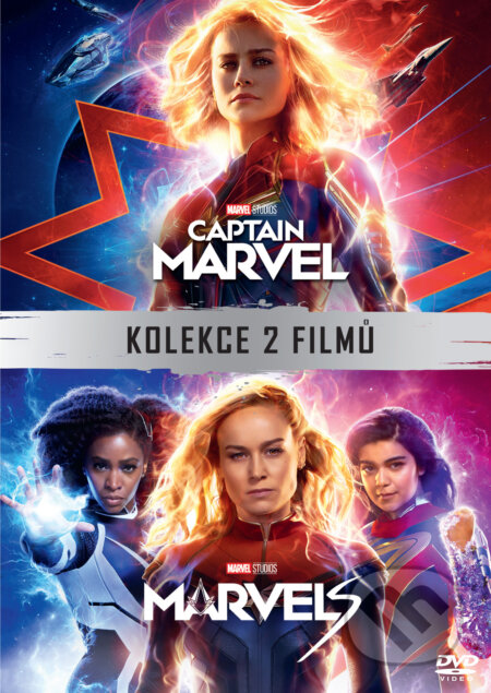 Film: Captain Marvel + Marvels kolekce 2 filmů (Magicbox) (DVD). Magicbox, 2024 Film: Captain Marvel + Marvels kolekce 2 filmů (Magicbox) (DVD). Magicbox, 2024