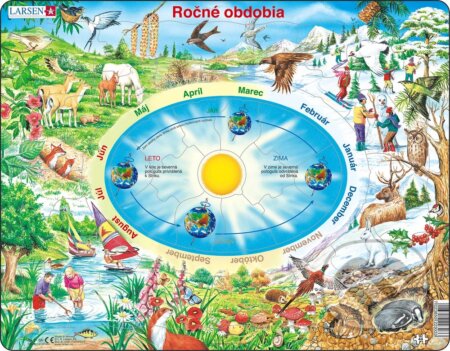 Puzzle: Ročné obdobia (SS3) (Larsen). Larsen Puzzle: Ročné obdobia (SS3) (Larsen). Larsen