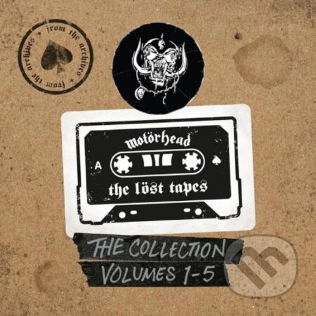 Hudobné CD: Motorhead: The Löst Tapes: The Collection (Vol. 1-5) (Hudobné albumy). Hudobné albumy, 2024 Hudobné CD: Motorhead: The Löst Tapes: The Collection (Vol. 1-5) (Hudobné albumy). Hudobné albumy, 2024