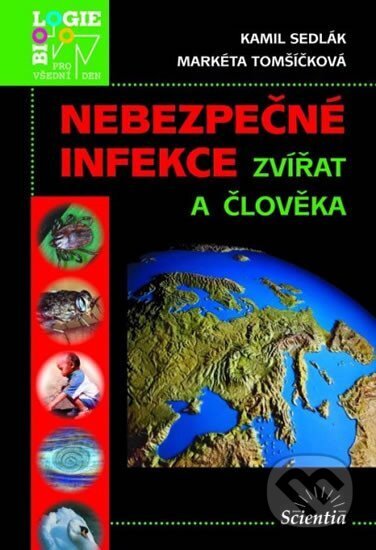 Kniha: Nebezpečné infekce zvířat a člověka (Kamil Sedlák a Markéta Tomšíčková). Scientia, 2006 Kniha: Nebezpečné infekce zvířat a člověka (Kamil Sedlák a Markéta Tomšíčková). Scientia, 2006