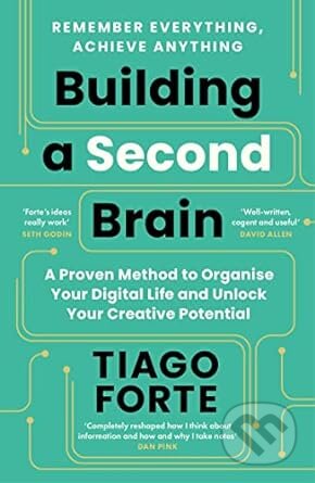 Kniha: Building A Second Brain (Tiago Forte). Profile Books, 2024 Kniha: Building A Second Brain (Tiago Forte). Profile Books, 2024