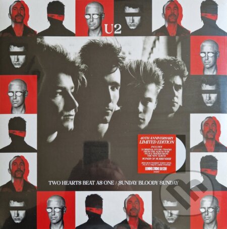 Hudobné CD: U2: Two Hearts Beat As One / Sunday Bloody Sunday LP (Hudobné albumy). Hudobné albumy, 2023 Hudobné CD: U2: Two Hearts Beat As One / Sunday Bloody Sunday LP (Hudobné albumy). Hudobné albumy, 2023