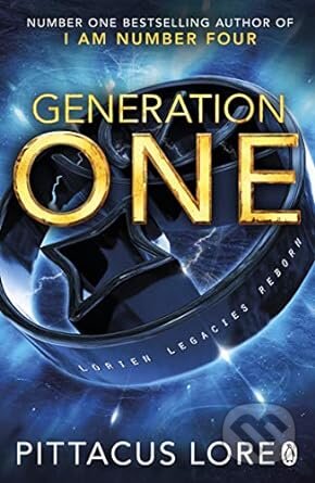 Kniha: Generation One (Pittacus Lore). Penguin Books, 2018 Kniha: Generation One (Pittacus Lore). Penguin Books, 2018