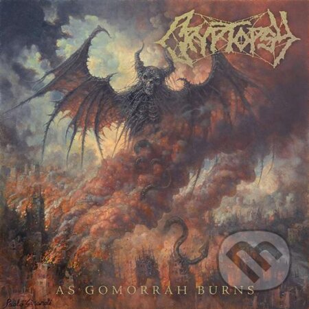 Hudobné CD: Cryptopsy: As Gomorrah Burns (Hudobné albumy). Hudobné albumy, 2023 Hudobné CD: Cryptopsy: As Gomorrah Burns (Hudobné albumy). Hudobné albumy, 2023