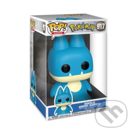 Funko POP Jumbo: Pokemon - Munchlax (EMEA) (Funko). Funko, 2024 Funko POP Jumbo: Pokemon - Munchlax (EMEA) (Funko). Funko, 2024