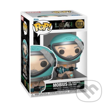Funko POP Marvel: Loki Season 2 - Mobius (TVA Temporal Core Suit) (Funko). Funko, 2024 Funko POP Marvel: Loki Season 2 - Mobius (TVA Temporal Core Suit) (Funko). Funko, 2024