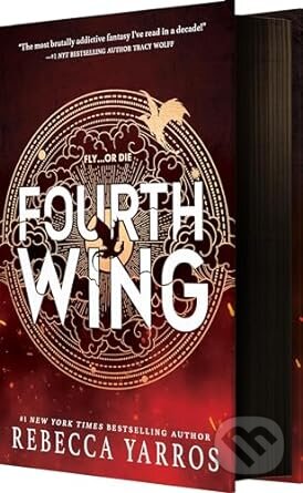 Kniha: Fourth Wing (Rebecca Yarros), 2024 Kniha: Fourth Wing (Rebecca Yarros), 2024