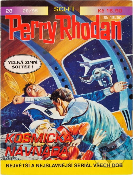Kniha: Kosmická návnada (K. H. Scheer). Ivo Železný, 1995 Kniha: Kosmická návnada (K. H. Scheer). Ivo Železný, 1995
