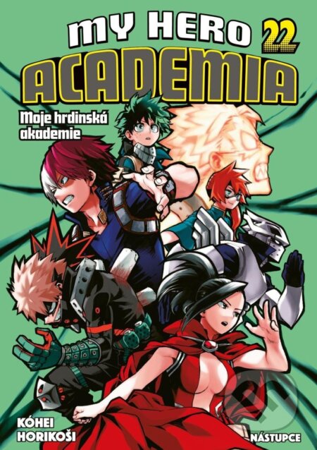 Kniha: My Hero Academia - Moje hrdinská akademie 22 - Nástupce (Kóhei Horikoši). Crew, 2024 Kniha: My Hero Academia - Moje hrdinská akademie 22 - Nástupce (Kóhei Horikoši). Crew, 2024
