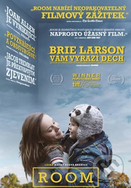 Film: Room (Lenny Abrahamson) (DVD). Hollywood, 2016 Film: Room (Lenny Abrahamson) (DVD). Hollywood, 2016