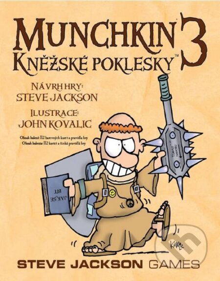 Spoločenská hra: Munchkin 3: Kněžské poklesky (Steve Jackson). ADC BF, 2014 Spoločenská hra: Munchkin 3: Kněžské poklesky (Steve Jackson). ADC BF, 2014