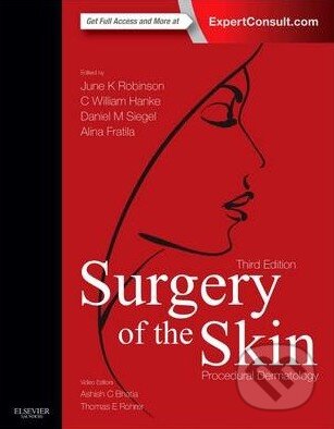 Kniha: Surgery of the Skin (June K. Robinson a kolektív). Elsevier Science, 2015 Kniha: Surgery of the Skin (June K. Robinson a kolektív). Elsevier Science, 2015