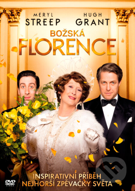 Film: Božská Florence (Stephen Frears) (DVD). Magicbox, 2017 Film: Božská Florence (Stephen Frears) (DVD). Magicbox, 2017