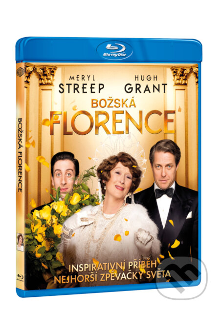 Film: Božská Florence (Stephen Frears) (Blu-ray). Magicbox, 2017 Film: Božská Florence (Stephen Frears) (Blu-ray). Magicbox, 2017