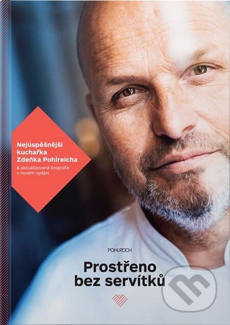 Kniha: Prostřeno bez servítků (Zdeněk Pohlreich). Sevruga, 2016 Kniha: Prostřeno bez servítků (Zdeněk Pohlreich). Sevruga, 2016