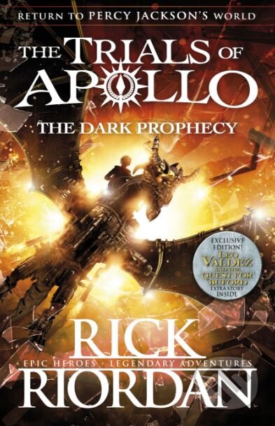 Kniha: The Dark Prophecy (Rick Riordan). Penguin Books, 2017 Kniha: The Dark Prophecy (Rick Riordan). Penguin Books, 2017