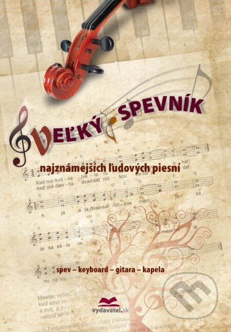 Kniha: Veľký spevník najznámejších ľudových piesní (Vladimír Dobrucký). Matica slovenská, 2016 Kniha: Veľký spevník najznámejších ľudových piesní (Vladimír Dobrucký). Matica slovenská, 2016