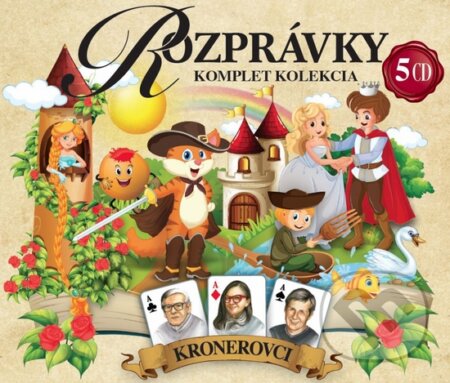 Audiokniha: Rozprávky: Krónerovci (Jozef Króner, Ján Króner a Zuzana Krónerová). Zune Trade, 2016 Audiokniha: Rozprávky: Krónerovci (Jozef Króner, Ján Króner a Zuzana Krónerová). Zune Trade, 2016