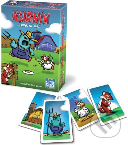 Společenská hra: Kurník (Steffan Ros). Stragoo Games, 2013 Společenská hra: Kurník (Steffan Ros). Stragoo Games, 2013