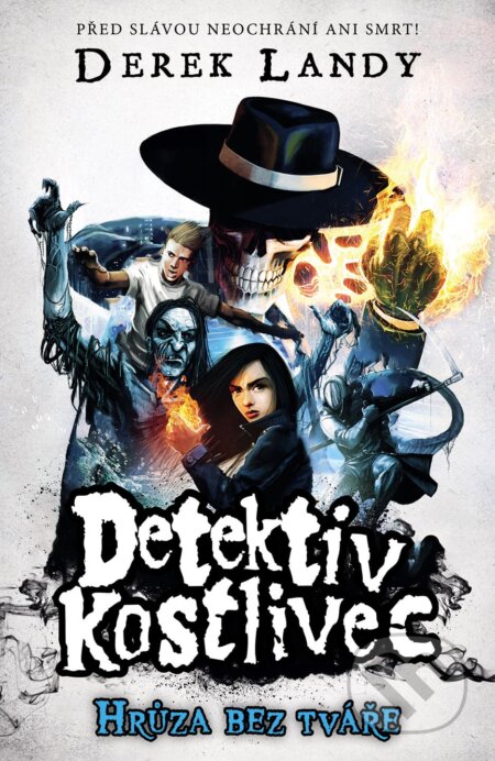 Kniha: Detektiv Kostlivec 3 (Derek Landy). Slovart CZ, 2024 Kniha: Detektiv Kostlivec 3 (Derek Landy). Slovart CZ, 2024