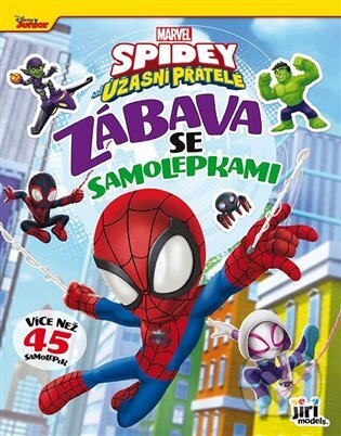 Kniha: Zábava se samolepkami: Spidey (Jiří Models). Jiří Models, 2024 Kniha: Zábava se samolepkami: Spidey (Jiří Models). Jiří Models, 2024