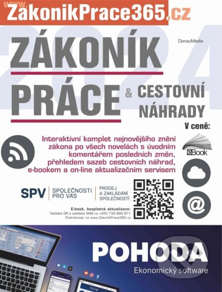 Kniha: Zákoník práce a cestovní náhrady 2024 (Newsletter). Newsletter, 2024 Kniha: Zákoník práce a cestovní náhrady 2024 (Newsletter). Newsletter, 2024