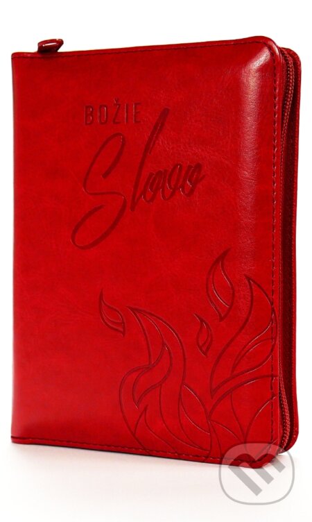 Kniha: Božie slovo (vreckový formát, červená so zipsom) (Slovenská biblická spoločnosť). Slovenská biblická spoločnosť, 2023 Kniha: Božie slovo (vreckový formát, červená so zipsom) (Slovenská biblická spoločnosť). Slovenská biblická spoločnosť, 2023