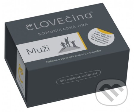 Spoločenská hra: čLOVEčina Muži (čLOVEčina s.r.o). čLOVEčina s.r.o, 2023 Spoločenská hra: čLOVEčina Muži (čLOVEčina s.r.o). čLOVEčina s.r.o, 2023