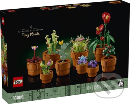 Spoločenská hra: LEGO® Icons 10329 Miniatúrne rastliny (LEGO). LEGO, 2024 Spoločenská hra: LEGO® Icons 10329 Miniatúrne rastliny (LEGO). LEGO, 2024