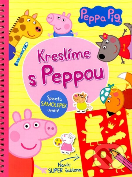 Kniha: Peppa Pig - Kreslíme s Peppou (Autorský kolektív). Egmont ČR, 2024 Kniha: Peppa Pig - Kreslíme s Peppou (Autorský kolektív). Egmont ČR, 2024