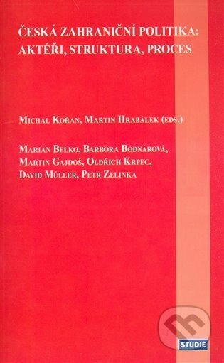 Kniha: Česká zahraniční politika: aktéři, struktura, proces (Martin Hrabálek a Michal Kořan). Mezinárodní politologický ústav Masarykovy univerzity, 2008 Kniha: Česká zahraniční politika: aktéři, struktura, proces (Martin Hrabálek a Michal Kořan). Mezinárodní politologický ústav Masarykovy univerzity, 2008