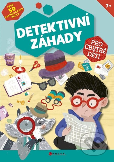 Kniha: Detektivní záhady pro chytré děti (Autorský kolektiv). CPRESS, 2024 Kniha: Detektivní záhady pro chytré děti (Autorský kolektiv). CPRESS, 2024