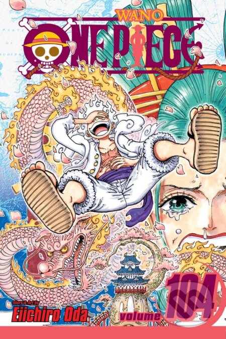 Kniha: One Piece 104 (Eiichiro Oda). Viz Media, 2023 Kniha: One Piece 104 (Eiichiro Oda). Viz Media, 2023