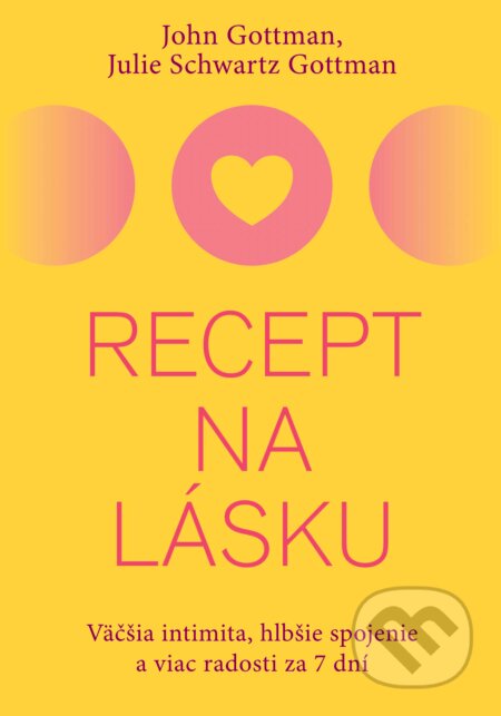 Kniha: Recept na lásku (John Gotttman a Julie Swartz Gottman). Eastone Books, 2024 Kniha: Recept na lásku (John Gotttman a Julie Swartz Gottman). Eastone Books, 2024