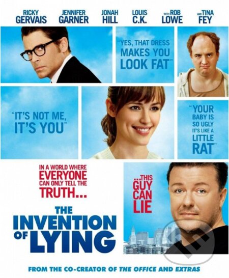 Film: Umění lhát (Ricky Gervais) (DVD). Magicbox, 2024 Film: Umění lhát (Ricky Gervais) (DVD). Magicbox, 2024