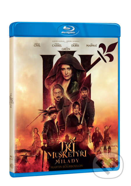 Film: Tři mušketýři: Milady (Martin Bourboulon) (Blu-ray). Magicbox, 2024 Film: Tři mušketýři: Milady (Martin Bourboulon) (Blu-ray). Magicbox, 2024