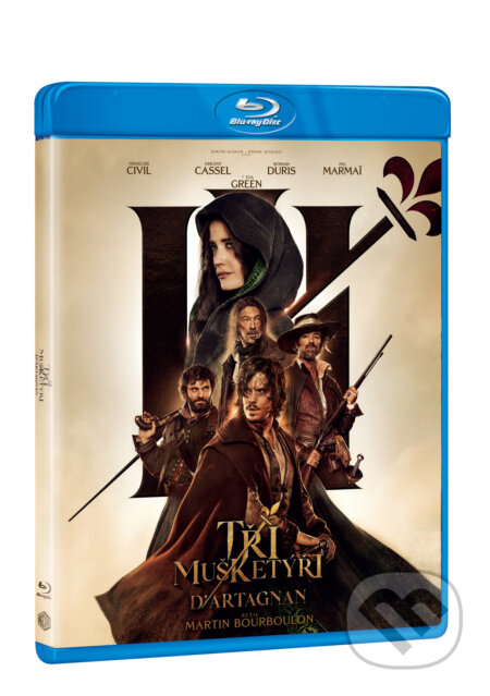Film: Tři mušketýři: D'Artagnan (Martin Bourboulon) (Blu-ray). Magicbox, 2024 Film: Tři mušketýři: D'Artagnan (Martin Bourboulon) (Blu-ray). Magicbox, 2024