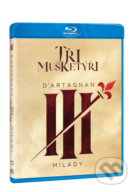 Film: Tři mušketýři: D'Artagnan a Milady kolekce (Martin Bourboulon) (Blu-ray). Magicbox, 2024 Film: Tři mušketýři: D'Artagnan a Milady kolekce (Martin Bourboulon) (Blu-ray). Magicbox, 2024
