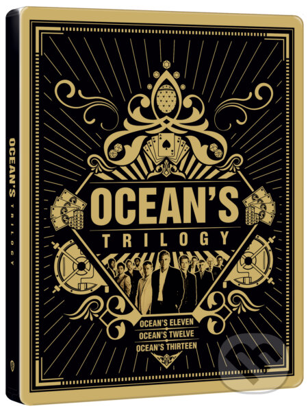 Film: Dannyho parťáci kolekce 1-3. Ultra HD Blu-ray Steelbook (Magicbox) (UltraHDBlu-ray). Magicbox, 2024 Film: Dannyho parťáci kolekce 1-3. Ultra HD Blu-ray Steelbook (Magicbox) (UltraHDBlu-ray). Magicbox, 2024