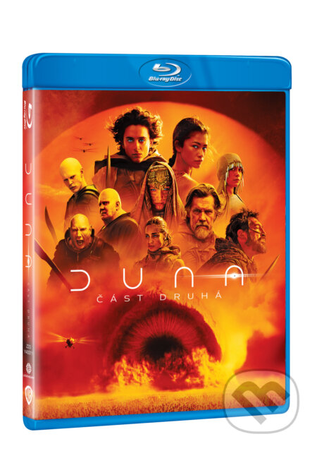 Film: Duna: Část druhá (Denis Villeneuve) (Blu-ray). Magicbox, 2024 Film: Duna: Část druhá (Denis Villeneuve) (Blu-ray). Magicbox, 2024