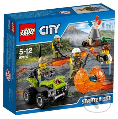 Spoločenská hra: LEGO City 60120 Sopka Začiatočnícka súprava (LEGO). LEGO, 2016 Spoločenská hra: LEGO City 60120 Sopka Začiatočnícka súprava (LEGO). LEGO, 2016