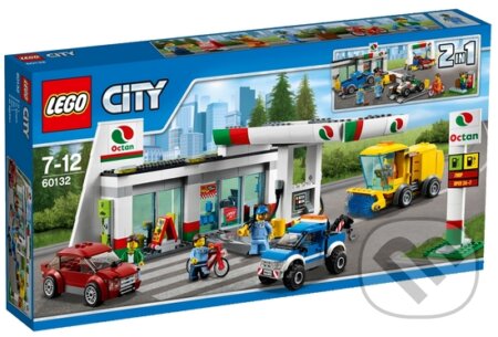 LEGO City 60132 Čerpací stanice, LEGO, 2016