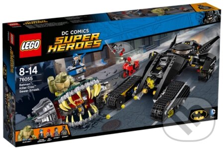 Spoločenská hra: LEGO Super Heroes 76055 Batman: Killer Croc Zničenie v stokách (LEGO). LEGO, 2016 Spoločenská hra: LEGO Super Heroes 76055 Batman: Killer Croc Zničenie v stokách (LEGO). LEGO, 2016