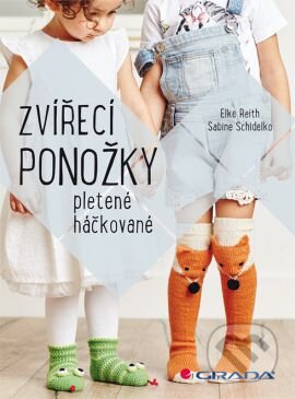 Zvířecí ponožky - Elke Reith, Sabine Schidelko, Grada, 2016