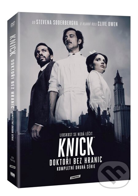 Film: Knick: Doktoři bez hranic 2. série (VIVA balení) (Steven Soderbergh) (DVD). Magicbox, 2016 Film: Knick: Doktoři bez hranic 2. série (VIVA balení) (Steven Soderbergh) (DVD). Magicbox, 2016