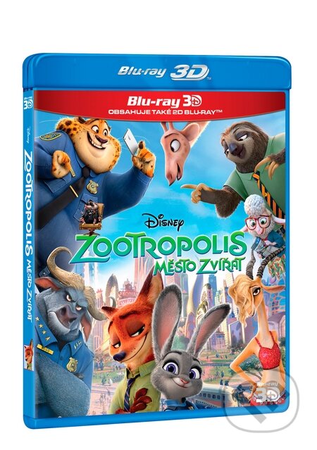 Film: Zootropolis: Město zvířat 3D (Byron Howard a Rich Moore) (Blu-ray3D). Magicbox, 2016 Film: Zootropolis: Město zvířat 3D (Byron Howard a Rich Moore) (Blu-ray3D). Magicbox, 2016