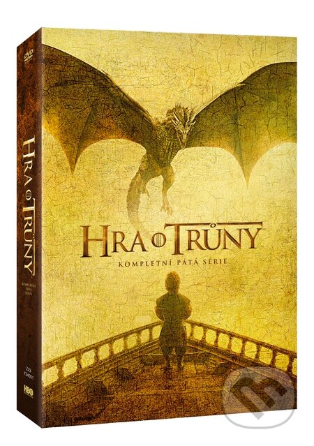 Film: Hra o trůny 5. série VIVA balení (Jeremy Podeswa, Mark Mylod, Michael Slovis, Miguel Sapochnik, Brian Kirk, Daniel Minahan, Alan Taylor, Timothy Van Patten, Neil Marshall, David Petrarca, Alik Sakharov, David Nutter, David Benioff, Alex Graves, Michelle Maxwell MacLaren a D.B. Weiss) (DVD). Magicbox, 2016 Film: Hra o trůny 5. série VIVA balení (Jeremy Podeswa, Mark Mylod, Michael Slovis, Miguel Sapochnik, Brian Kirk, Daniel Minahan, Alan Taylor, Timothy Van Patten, Neil Marshall, David Petrarca, Alik Sakharov, David Nutter, David Benioff, Alex Graves, Michelle Maxwell MacLaren a D.B. Weiss) (DVD). Magicbox, 2016