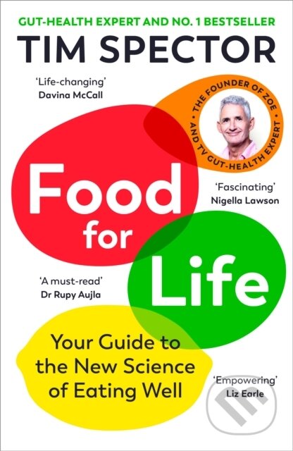 Kniha: Food for Life (Tim Spector). Vintage, 2024 Kniha: Food for Life (Tim Spector). Vintage, 2024