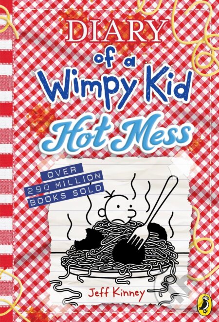 Kniha: Diary of a Wimpy Kid: Hot Mess (Jeff Kinney). Puffin Books, 2024 Kniha: Diary of a Wimpy Kid: Hot Mess (Jeff Kinney). Puffin Books, 2024